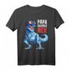 Papasaurus T rex Dinosaur Lustiges Papa Saurus Familien-Matching T-Shirt – Perfektes Geschenk für Vatertag, Geburtstag oder Weihnachten