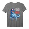 Papasaurus T rex Dinosaur Lustiges Papa Saurus Familien-Matching T-Shirt – Perfektes Geschenk für Vatertag, Geburtstag oder Weihnachten