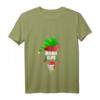 Damen Schwangerschaft T-Shirt Elfe mit Weihnachtsmotiv - Schwangerschaft verkünden zu Weihnachten, ideales Geschenk für Mama & Papa 2021