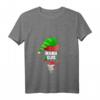 Damen Schwangerschaft T-Shirt Elfe mit Weihnachtsmotiv - Schwangerschaft verkünden zu Weihnachten, ideales Geschenk für Mama & Papa 2021