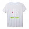 Zwillinge Papa Batterie T-Shirt - Humorvolles Geschenk für werdende Eltern mit Zwillingen, klassisch geschnitten