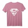 Super Papa T-Shirt – Geschenk zum Vatertag oder Geburtstag für Papa, klassisch geschnitten mit doppelt genähtem Saum