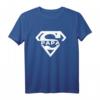 Super Papa T-Shirt – Geschenk zum Vatertag oder Geburtstag für Papa, klassisch geschnitten mit doppelt genähtem Saum