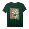 Lustiges Panda Faultier Schlafshirt für Papa | Pyjama oder Nachthemd als witziges Geschenk für Schnarcher