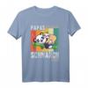 Lustiges Panda Faultier Schlafshirt für Papa | Pyjama oder Nachthemd als witziges Geschenk für Schnarcher
