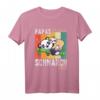 Lustiges Panda Faultier Schlafshirt für Papa | Pyjama oder Nachthemd als witziges Geschenk für Schnarcher