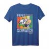 Lustiges Panda Faultier Schlafshirt für Papa | Pyjama oder Nachthemd als witziges Geschenk für Schnarcher