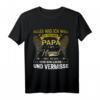 Alles was ich will ist, dass mein Papa im Himmel weiß T-Shirt – Emotionales Gedenk-Design für Väter und Bonusväter