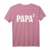 Papa hoch drei Geschenk zur Schwangerschaftsankündigung – Lustiges T-Shirt für den dritten Nachwuchs, perfekt für Baby Shower & Freude mitteilen