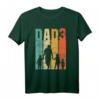 Dad hoch 3 - Lustiges Vater 3 Kinder Dreifach Papa T-Shirt für Geburtstag und Vatertag