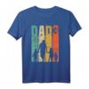 Dad hoch 3 - Lustiges Vater 3 Kinder Dreifach Papa T-Shirt für Geburtstag und Vatertag