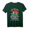 Papasaurus Rex Dinosaurier T-Shirt – Lustiges Vatertag Geschenk für Papa, Opa & Ehemann mit Spruch