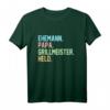 Herren Ehemann Papa Grillmeister T-Shirt - Lustiges Geschenk für den besten Grillchef an Geburtstagen, Weihnachten und mehr