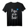 Kinder Papa ist der Beste - Vater Familien Papa T-Shirt als Vatertagsgeschenk und Familienfestidee