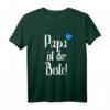 Kinder Papa ist der Beste - Vater Familien Papa T-Shirt als Vatertagsgeschenk und Familienfestidee