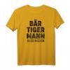 Bär Tiger Mann Bärtgier Papa Lustiges Bartträger Geschenk T-Shirt - Humorvolles Geschenk für Bartliebhaber und Väter