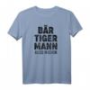 Bär Tiger Mann Bärtgier Papa Lustiges Bartträger Geschenk T-Shirt - Humorvolles Geschenk für Bartliebhaber und Väter