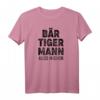 Bär Tiger Mann Bärtgier Papa Lustiges Bartträger Geschenk T-Shirt - Humorvolles Geschenk für Bartliebhaber und Väter