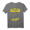 Grillmeister ich bin dein Brater Papa BBQ Grillen Grillabend T-Shirt – Lustiges Geschenk für Grillliebhaber, Birthday & Weihnachten