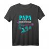 Herren Papa Der Geburtstags-Meerjungfrau Familien-T-Shirt – Perfektes Design für Geburtstage, Feiertage und besondere Anlässe