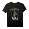 Nymphensittich Papa T-Shirt | Vogelliebhaber Geschenk für Nymphensittich- und Papageienfreunde