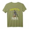 Nymphensittich Papa T-Shirt | Vogelliebhaber Geschenk für Nymphensittich- und Papageienfreunde