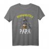 Nymphensittich Papa T-Shirt | Vogelliebhaber Geschenk für Nymphensittich- und Papageienfreunde