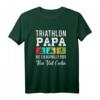 Triathlon Papa wie ein normaler Papa nur cooler - Sportliches T-Shirt für Triathleten, Radfahrer, Schwimmer & Läufer als Geschenkidee