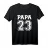Papa 2023 Schwangerschaft Verkünden T-Shirt – Klassisch geschnitten, perfekt für die Babyankündigung