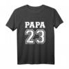 Papa 2023 Schwangerschaft Verkünden T-Shirt – Klassisch geschnitten, perfekt für die Babyankündigung