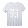 Papa 2023 Schwangerschaft Verkünden T-Shirt – Klassisch geschnitten, perfekt für die Babyankündigung