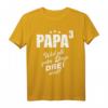 Vater Papa Drillinge Drillingsvater T-Shirt - Lustiges Geschenk für werdende oder stolze Mehrlingsväter, perfekt zum Vatertag