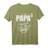 Vater Papa Drillinge Drillingsvater T-Shirt - Lustiges Geschenk für werdende oder stolze Mehrlingsväter, perfekt zum Vatertag