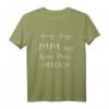 Sorry Jungs Papa Sagt Keine Dates Niemals - Lustiges T-Shirt für Mädchen & Väter | Klassisch geschnitten, doppelt genähter Saum