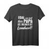 Kinder T-Shirt mit Spruch 'Egal wie cool dein Papa ist, meiner ist Landwirt' – Lustiges Design für Landwirt-Kinder und Bauernfamilien
