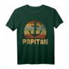 Herren Papitän T-Shirt - Lustiges Seemannsmotiv mit Anker für Papa, Kapitän & Meerliebhaber, ideales Geschenk für Vatertag, Geburtstag & Weihnachten