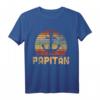 Herren Papitän T-Shirt - Lustiges Seemannsmotiv mit Anker für Papa, Kapitän & Meerliebhaber, ideales Geschenk für Vatertag, Geburtstag & Weihnachten