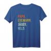 Herren Jäger Papa Jagd Spruch Vintage Geschenk T-Shirt – Perfekt für Jäger, Väter, Opas und Onkel zum Geburtstag & Weihnachten