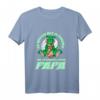 Kinder T-Shirt mit Dino Motiv - Ich versuche mich zu benehmen, aber komme nach meinem Papa | Lustiges Geburtstagsgeschenk für Papa, Sohn & Tochter