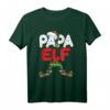 Papa Elf Kostüm Familien Outfit Weihnachten - Witziges Papa Pyjama T-Shirt für Weihnachtsfeiern & Geschenkideen für Papa, Opa & Freunde