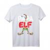 Papa Elf Kostüm Familien Outfit Weihnachten - Witziges Papa Pyjama T-Shirt für Weihnachtsfeiern & Geschenkideen für Papa, Opa & Freunde