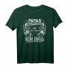 Papas Mädchen Partnerlook T-Shirt - Persönliches Geschenk zum Vatertag, Geburtstag & Weihnachten für Tochter und Vater mit Engel Motiv