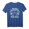 Papas Mädchen Partnerlook T-Shirt - Persönliches Geschenk zum Vatertag, Geburtstag & Weihnachten für Tochter und Vater mit Engel Motiv