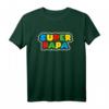 Super Papa Geburtstagsgeschenk - Bester Papa T-Shirt für Vater, Stiefvater, Schwiegervater zum Geburtstag, Vatertag oder Weihnachten