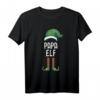 Papa Elf Weihnachten Partnerlook Familien Outfit & Paare T-Shirt – Lustiges Weihnachtskleid für die ganze Familie