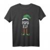 Papa Elf Weihnachten Partnerlook Familien Outfit & Paare T-Shirt – Lustiges Weihnachtskleid für die ganze Familie