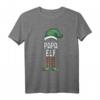 Papa Elf Weihnachten Partnerlook Familien Outfit & Paare T-Shirt – Lustiges Weihnachtskleid für die ganze Familie