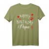 Happy Birthday Papa T-Shirt – Persönliches Geburtstagsgeschenk mit Glückwunsch für den Papa