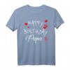 Happy Birthday Papa T-Shirt – Persönliches Geburtstagsgeschenk mit Glückwunsch für den Papa