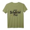 Herren Schulanfang Einschulung Schulkind Papa T-Shirt - Stolzes Design mit Märchen, Zauberern und Zwergen